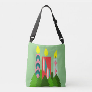 Christmas Candles Crossbody Bag