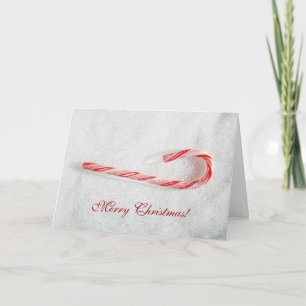 Christmas Candy Cane Card by Janz