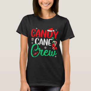 Christmas Candy Cane Funny Holiday Family Matching T-Shirt