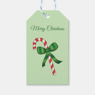 Christmas Candy Cane Gift Tags