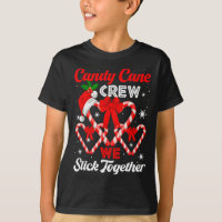 Christmas Candy Cane Heart Holiday Family Matching