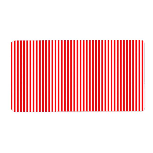 Christmas Candy Cane in Christmas Red (Front)