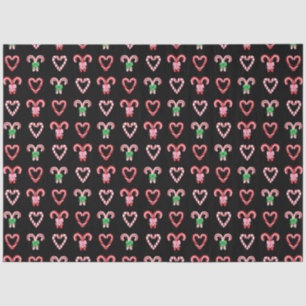 Christmas Candy Cane Pattern Tissue Paper