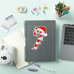 Christmas Candy Cane Santa Xmas