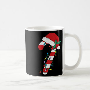 Christmas Candy Cane Santa Xmas Kids Toddler Youth Coffee Mug