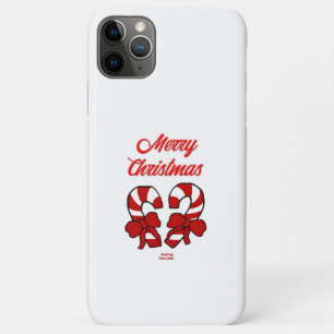 Christmas Candy Canes Apple iPhone 11 Pro Max Case
