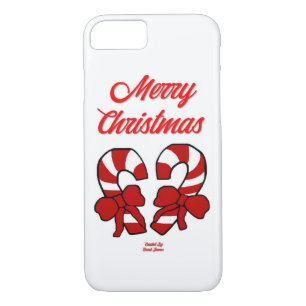 Christmas Candy Canes Apple iPhone 8/7 Case