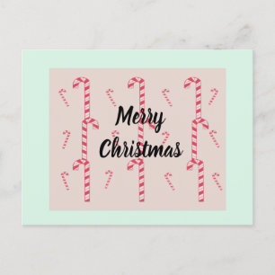 Christmas Candy Canes Card