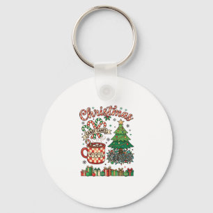 Christmas Candy Canes Cocoa Chaos Tree Mug Present Key Ring