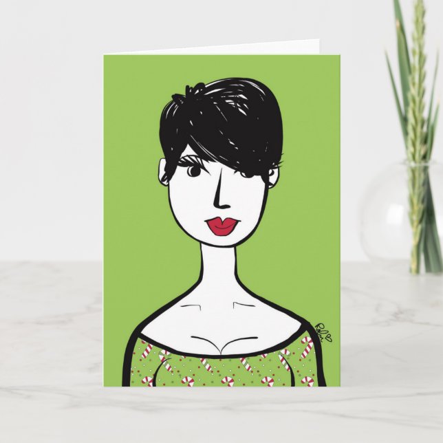 Christmas Candy Cutie Card (Front)