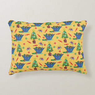 Christmas candy decorative cushion