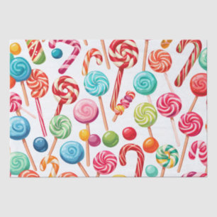 christmas candy delight tissue paper