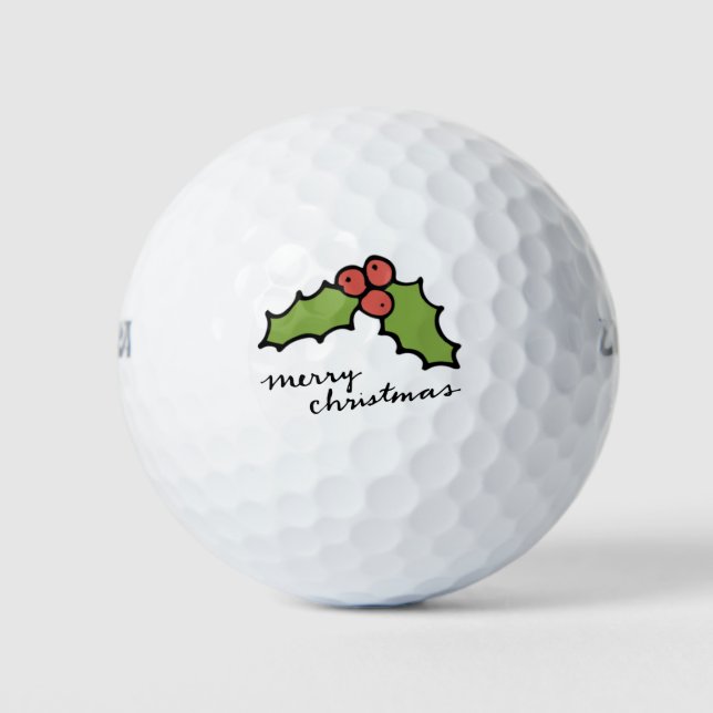 Christmas candy  golf balls (Front)