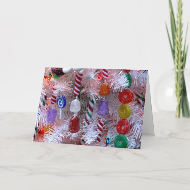 Christmas Candy Holiday Card (Front)