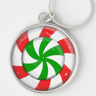 Christmas Candy Key Ring