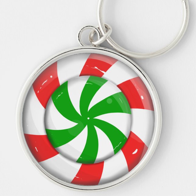 Christmas Candy Key Ring (Front)