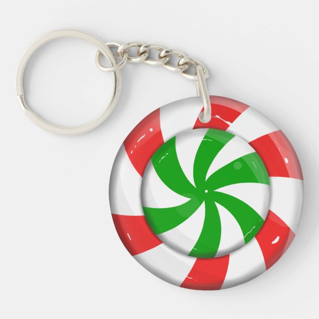 Christmas Candy Key Ring (Front)