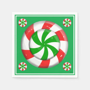 Christmas Candy Napkin