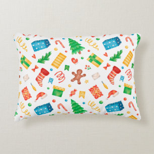 Christmas candy peppermint candys candies xmas can decorative cushion