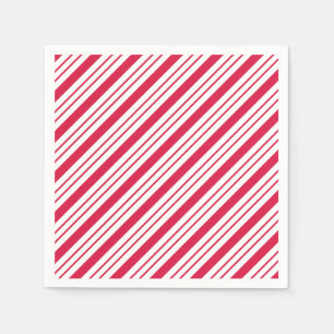 Christmas Candy Peppermint Party Holiday Napkins