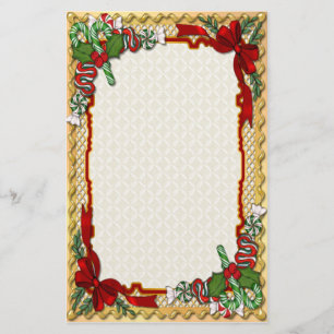 Christmas Candy Stationery