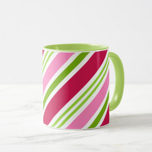 Christmas Candy Stripes Coffee Mug Gift