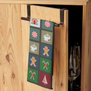 Christmas Candy Tea Towel