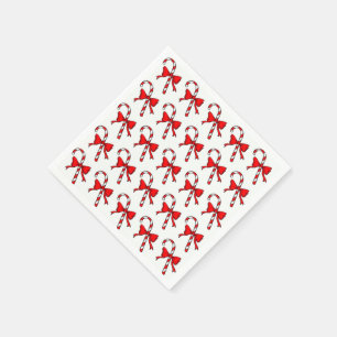 CHRISTMAS CANDYCANE NAPKIN