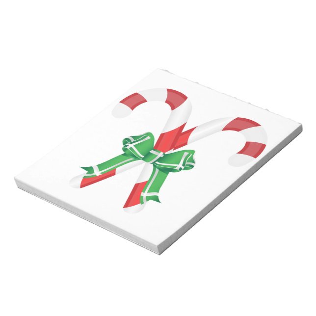 CHRISTMAS CANDYCANES NOTEPAD (Rotated)