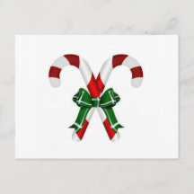 Christmas Candystick With Bow