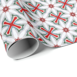 Christmas Canes Wrapping Paper