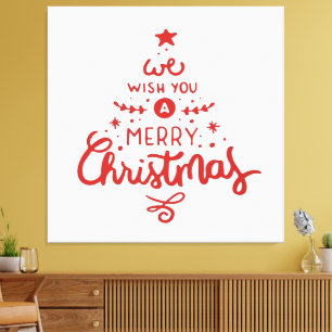 Christmas canvas print