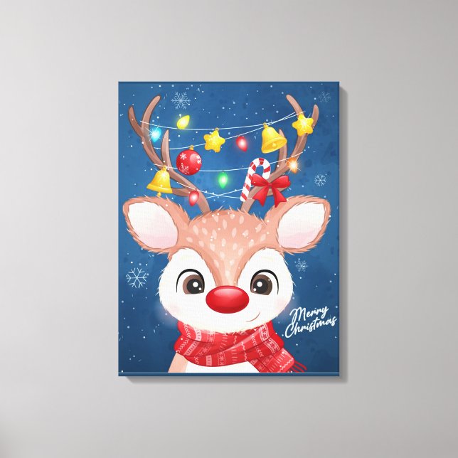 Christmas Canvas Print (Front)