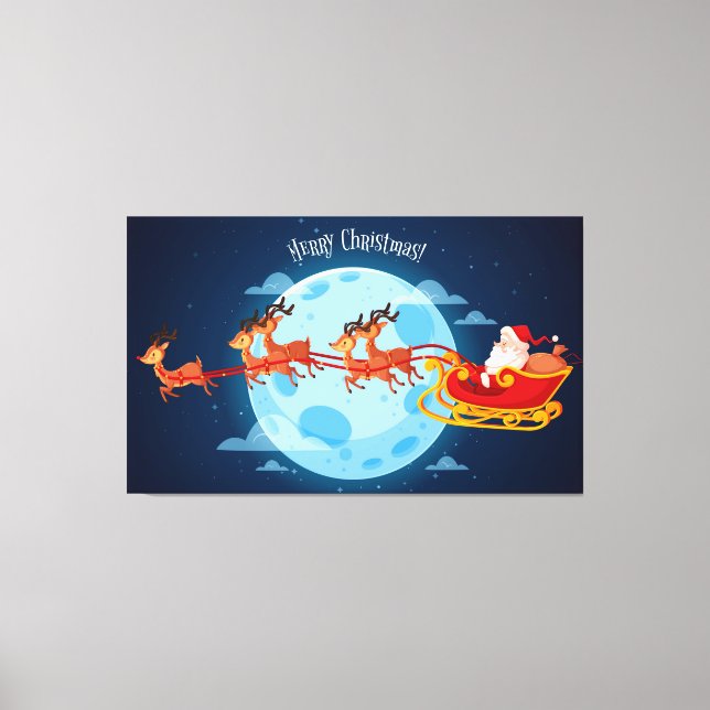 Christmas Canvas Print (Front)