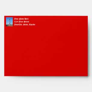 Christmas Cape Hatteras Lighthouse Envelopes