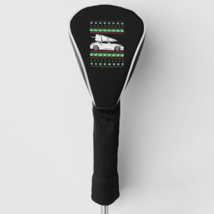 Christmas Car   Golf Head Cover