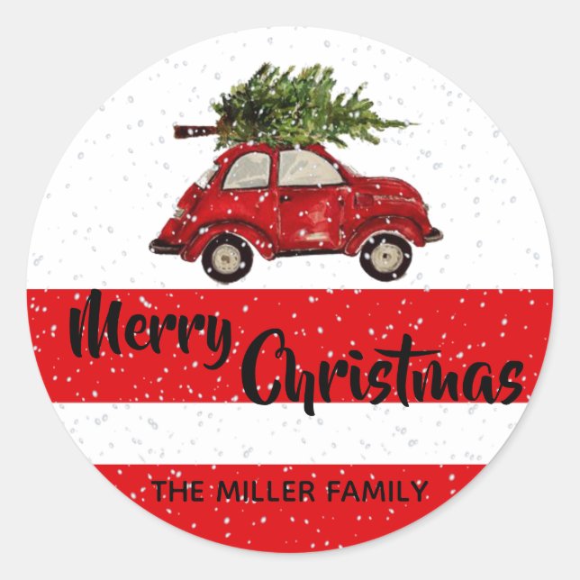 Christmas Car stickers (Front)