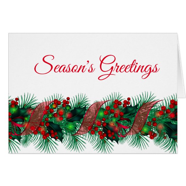 Christmas Card (Front Horizontal)