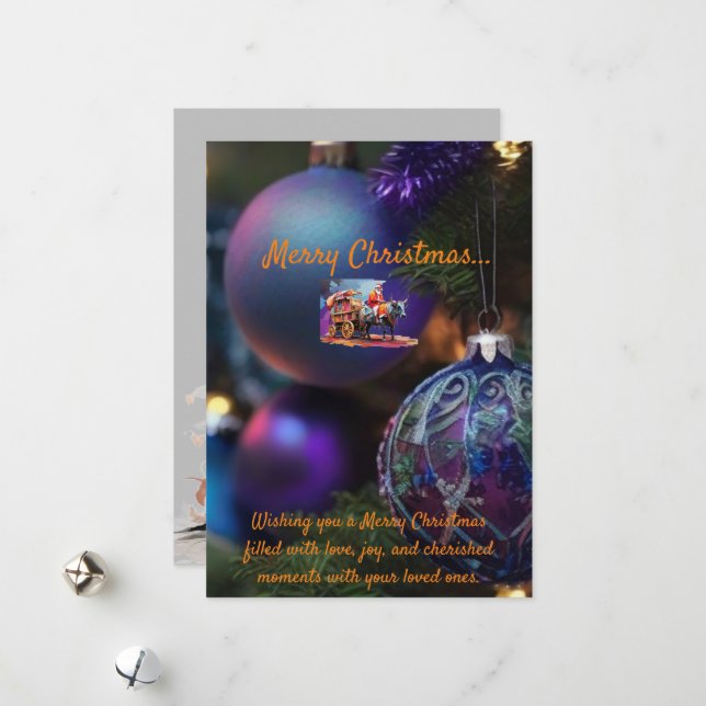 Christmas Card (Front/Back In Situ)