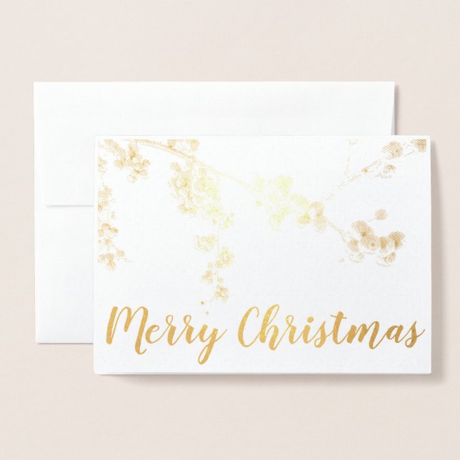 Christmas card (Front With Envelope)