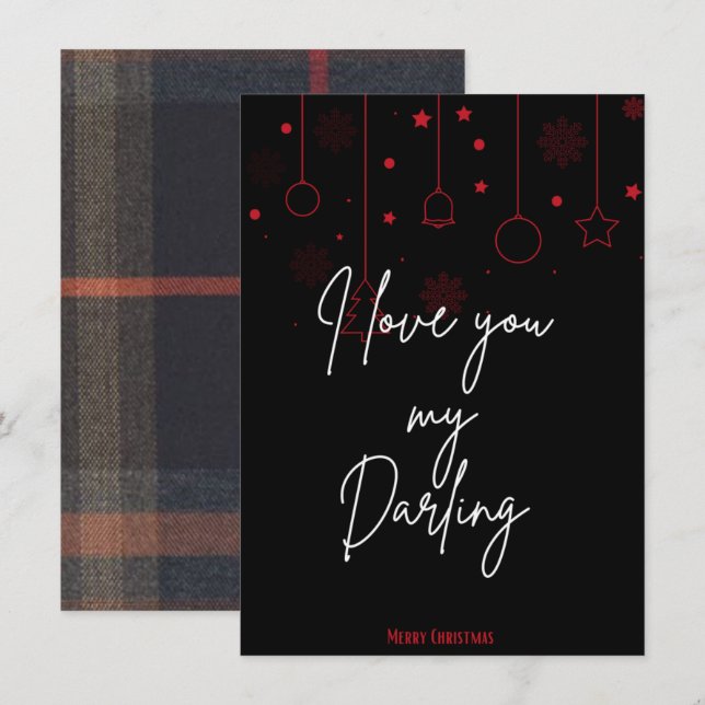 Christmas card  (Front/Back)