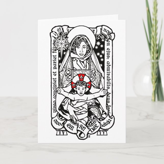 Christmas Card 2014: A Virgin Shall Conceive (Front)