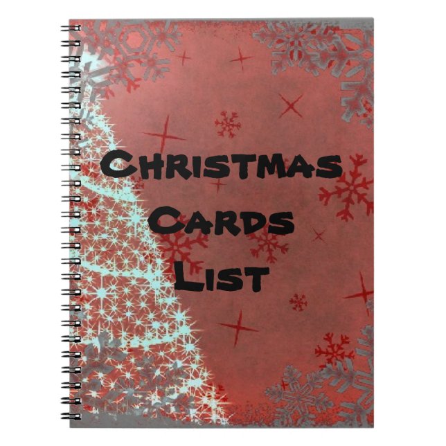 Christmas card address book (Front)