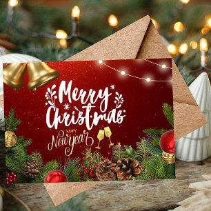 Christmas Card and New Year