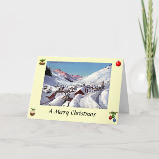Christmas Card - Andermatt, Switzerland