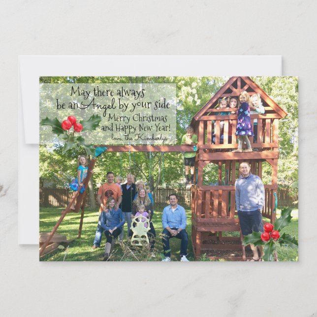 Christmas Card - Angel by your side (Front)