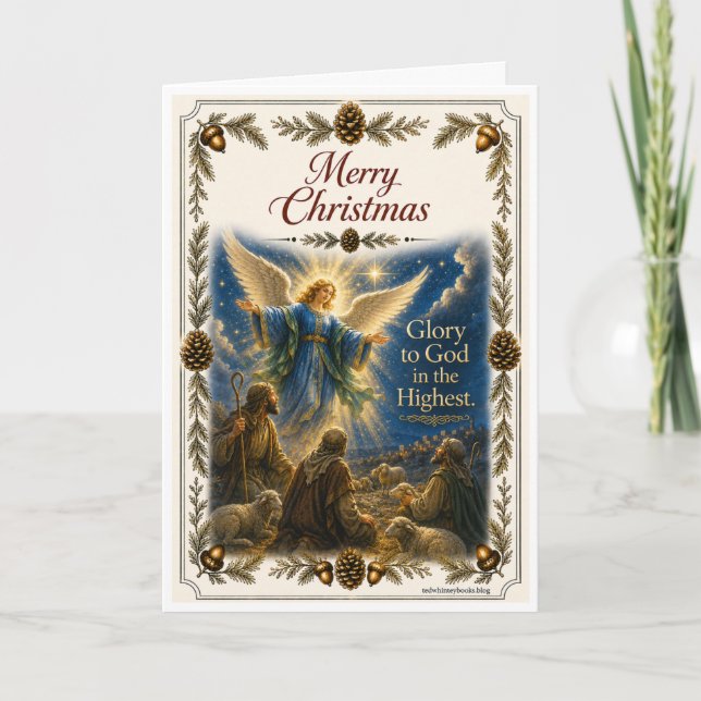 Christmas Card - Angel's Proclamation (Front)