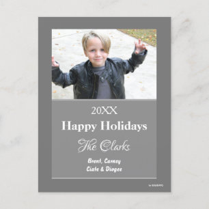 Christmas Card Any Colour Postcard - HAMbWG