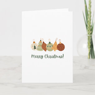 Christmas Card - Blank Inside - Add Custom Message