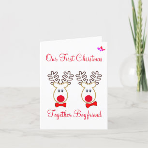 Christmas Card - Boyfriend Husband Mr or His Name